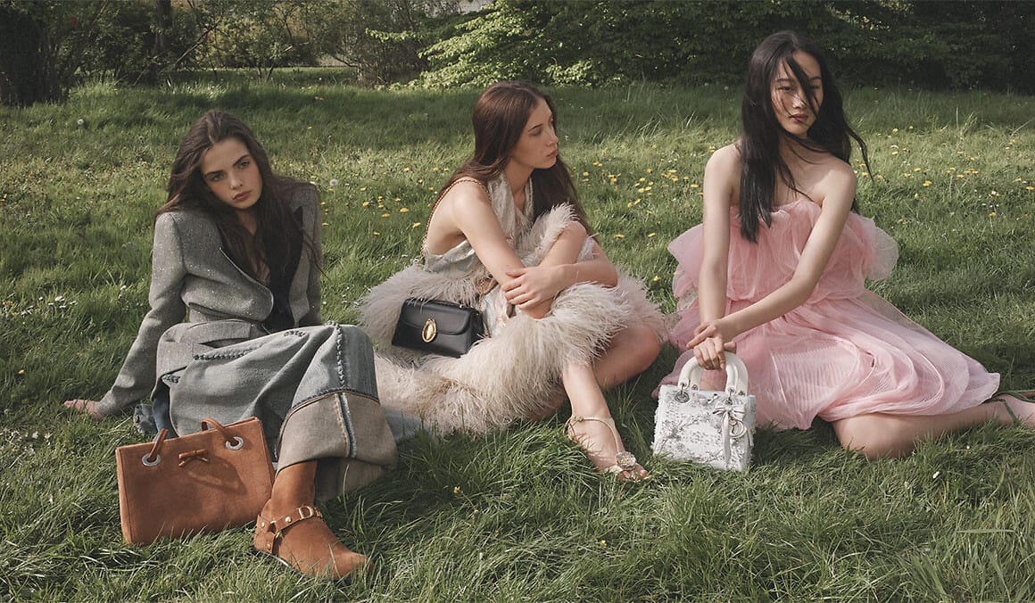 Dior Winter 2026-2027 campaign photographed in a dreamlike French countryside