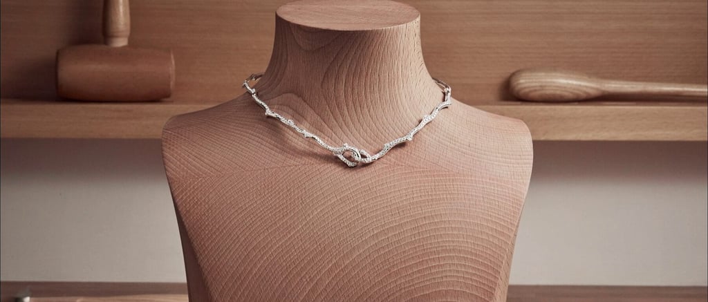 ディオール　リング&ネックレス　セット ディオール Dior ネックレス シルバー CDロゴ キューブ ライン