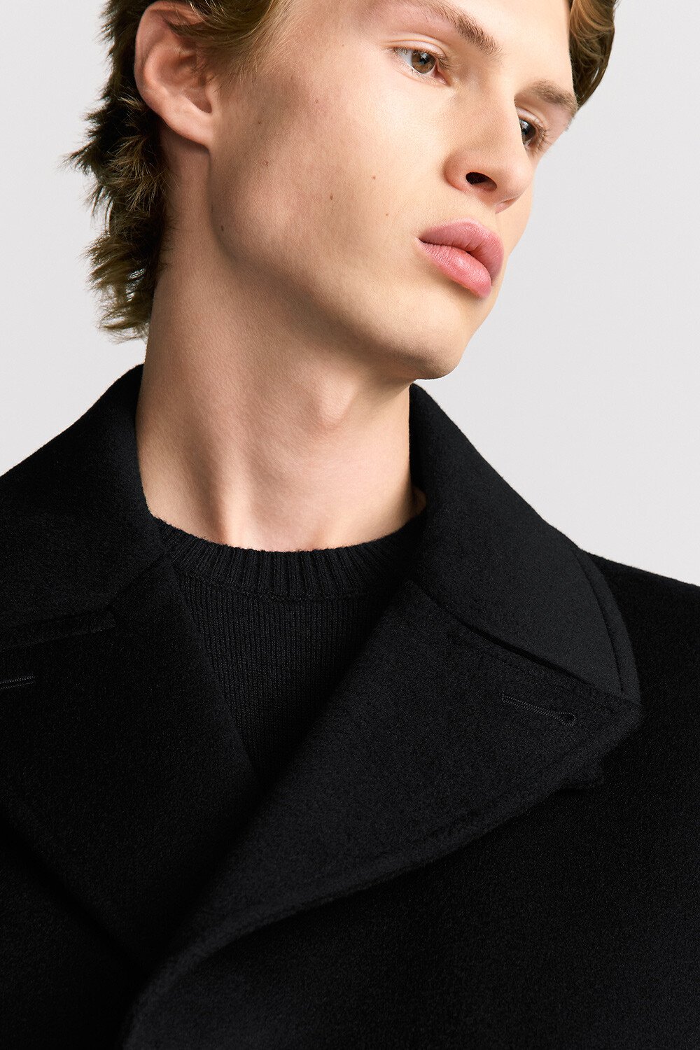 Peacoat Black Cashmere Cloth
