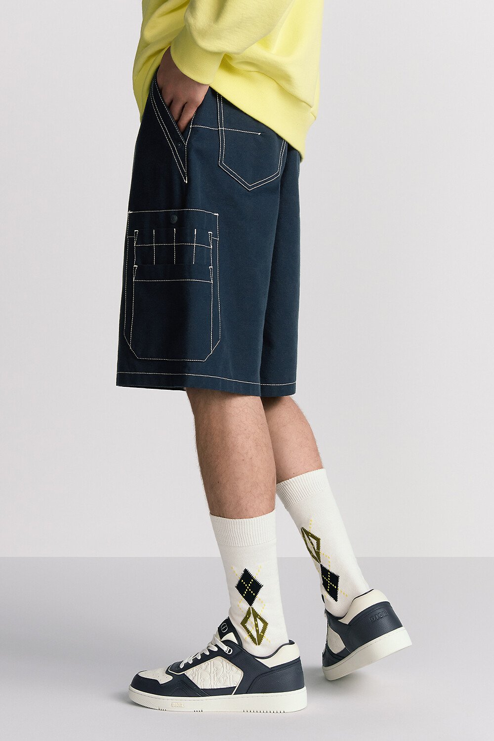 CD Diamond Bermuda Shorts aria_man_viewcode_e01