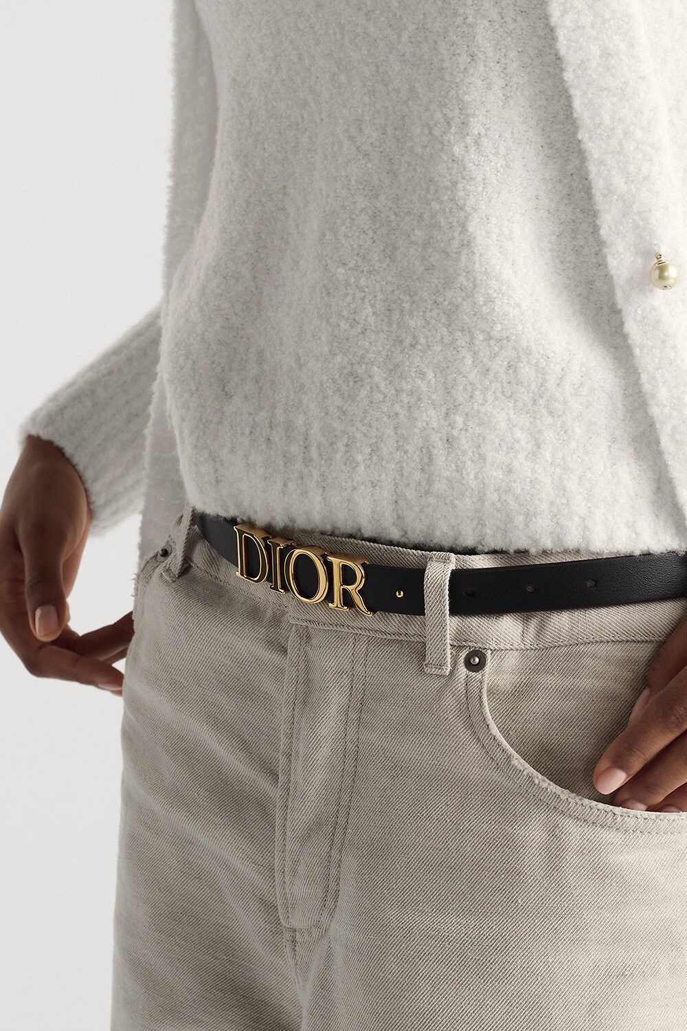 楽天市場】Dior ディオール（カラーホワイト）（ベルト
