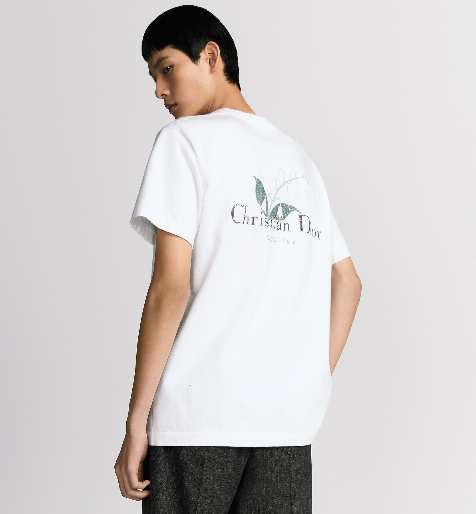 Christian Dior Couture Lily of the Valley T-Shirt, Relaxed Fit aria_man_viewcode_e01