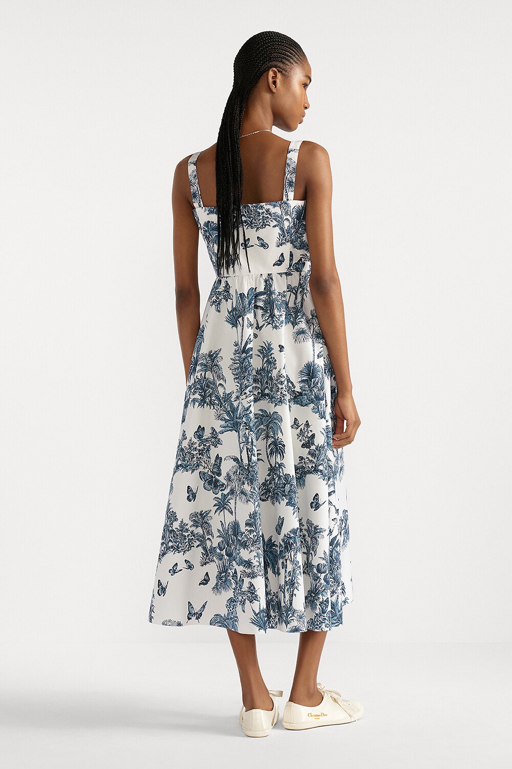 Dioriviera Mid-Length Flared Dress aria_woman_viewcode_e01