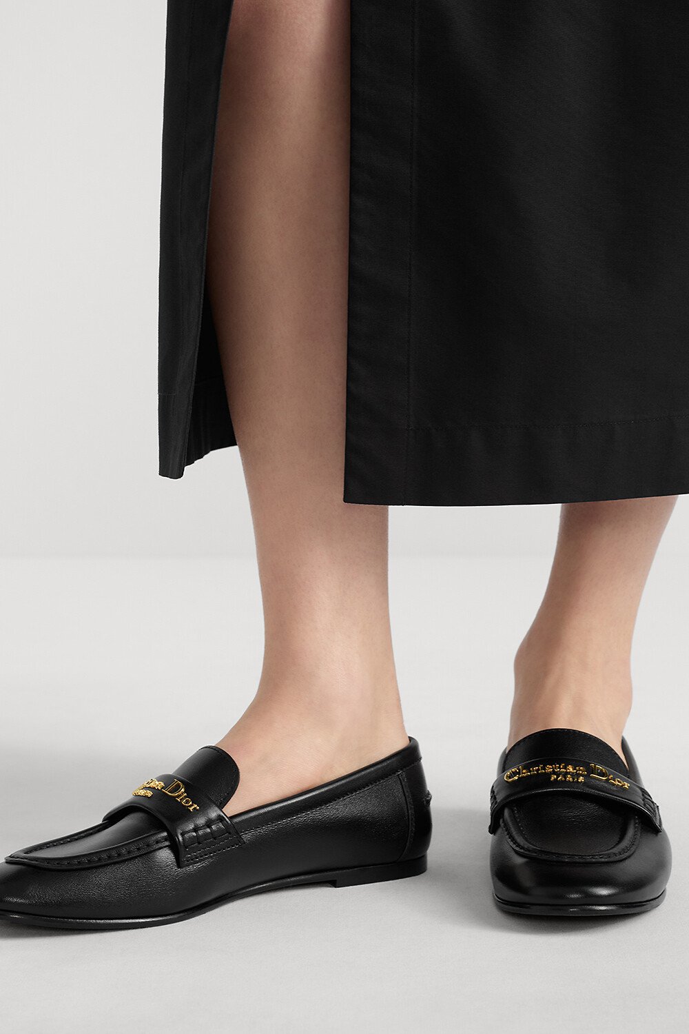 Dior｜FLAT SHOES/LOAFERS (KDB886VEA 900) Designer Flats for Women: Luxury Mules & Loafers | DIOR