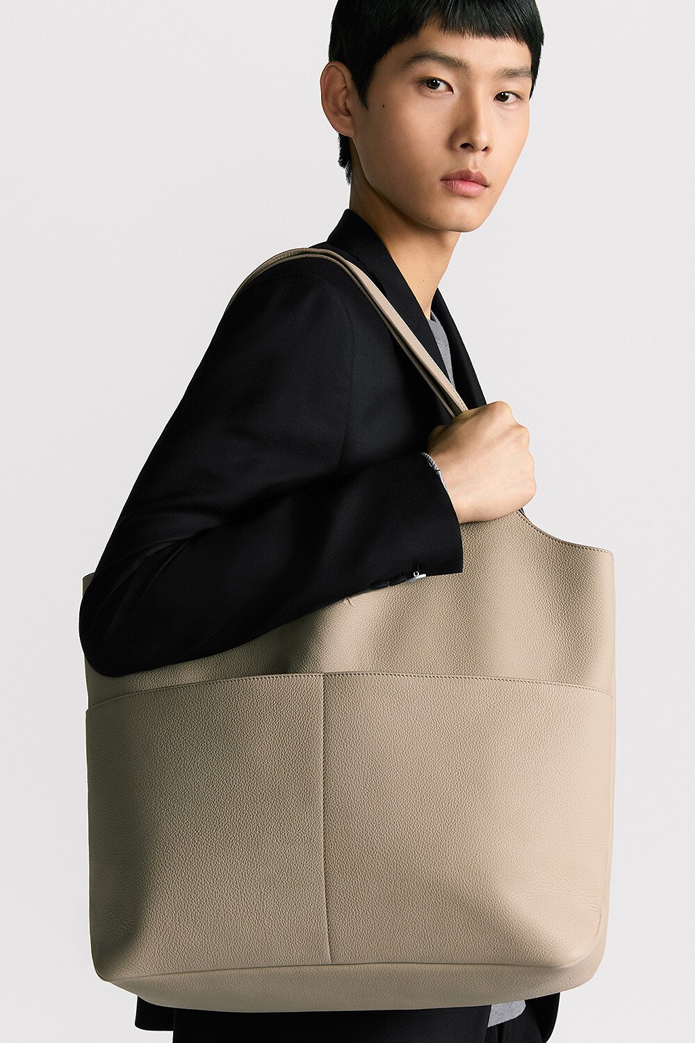 Dior Privé Tote Bag Beige Dior Icons Calfskin 