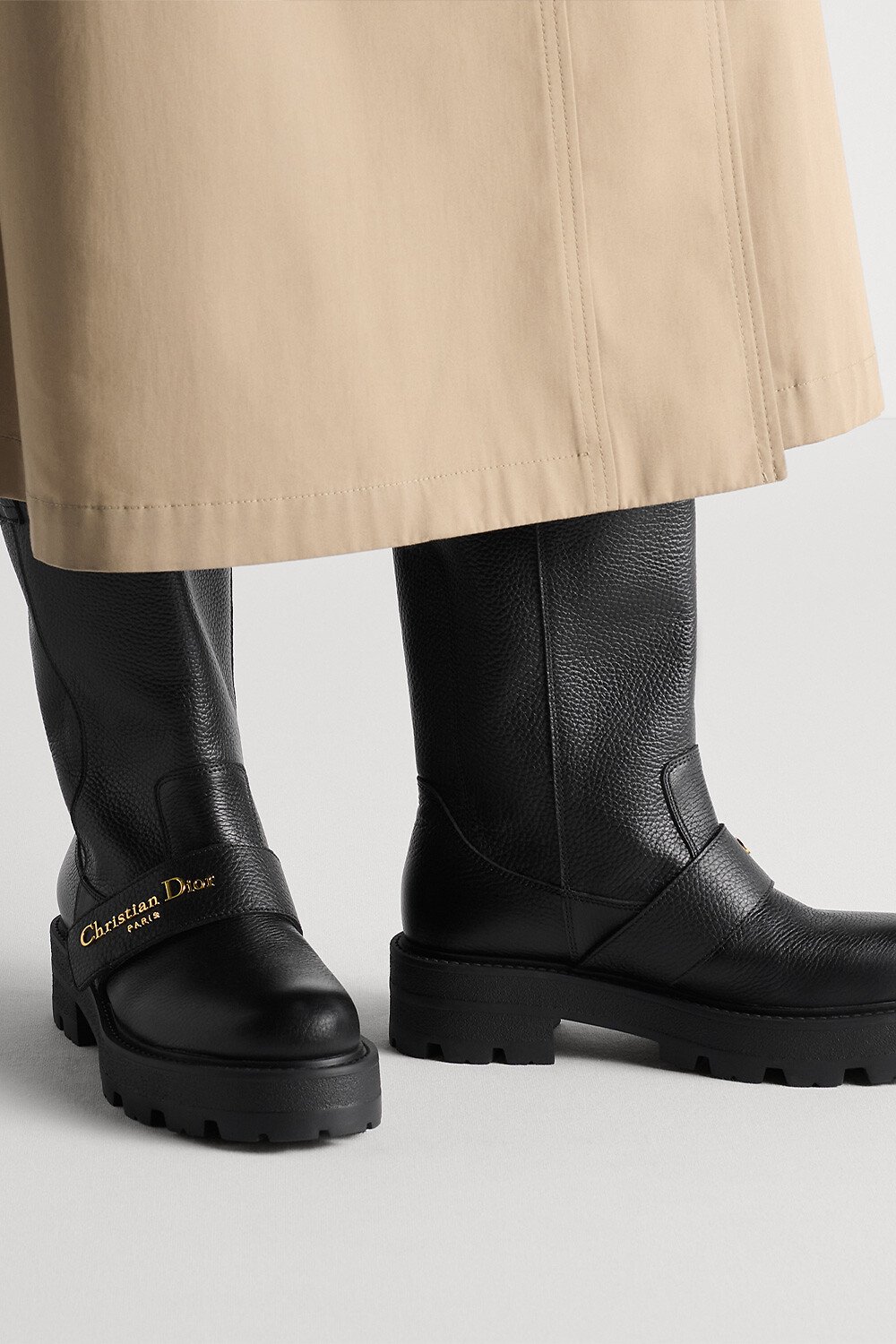 D-Quest ブーツ グレインドカーフスキン