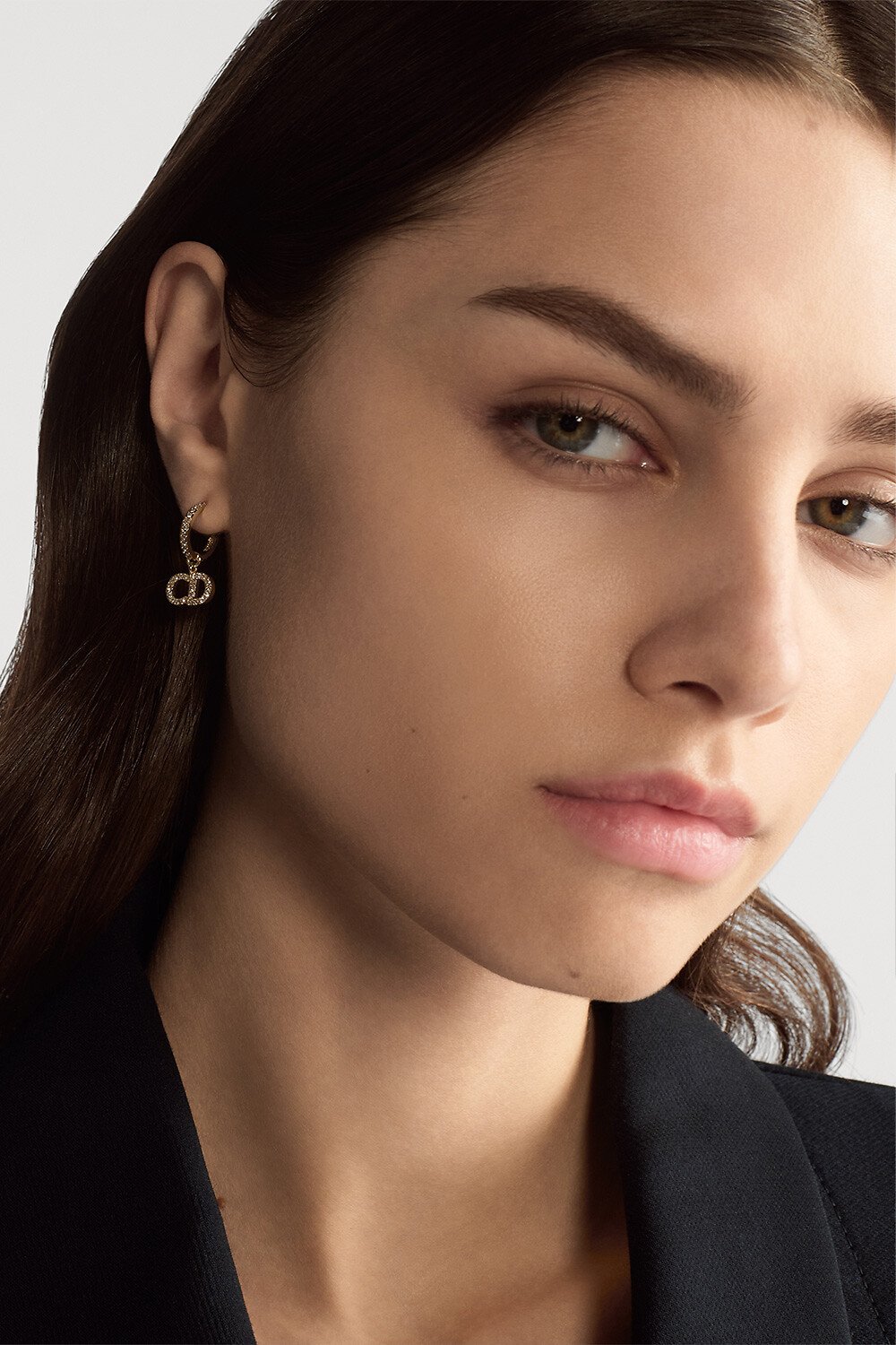 Clair D Lune ピアス メタル & クリスタル 