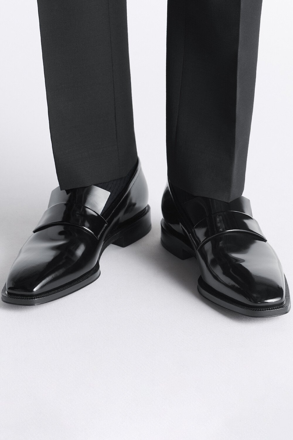 Dior Palmarès Loafer Black Glazed Calfskin 