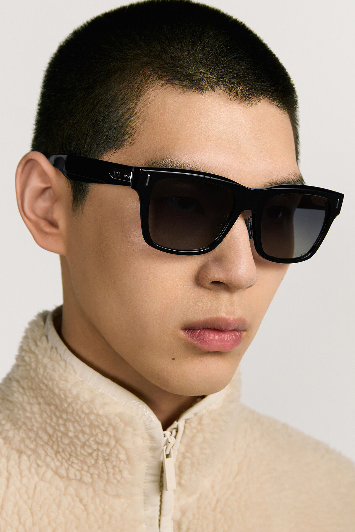 DiorTailoring S1F 선글라스 블랙 스퀘어