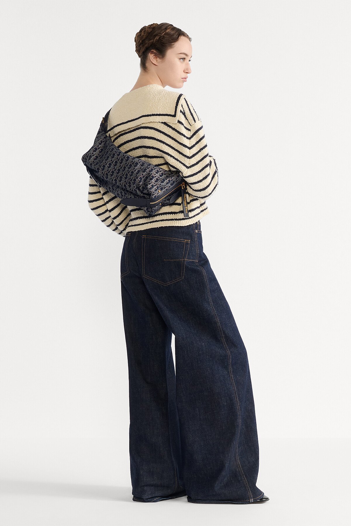 D-Journey バッグ ミディアム ディオール オブリーク デニム 