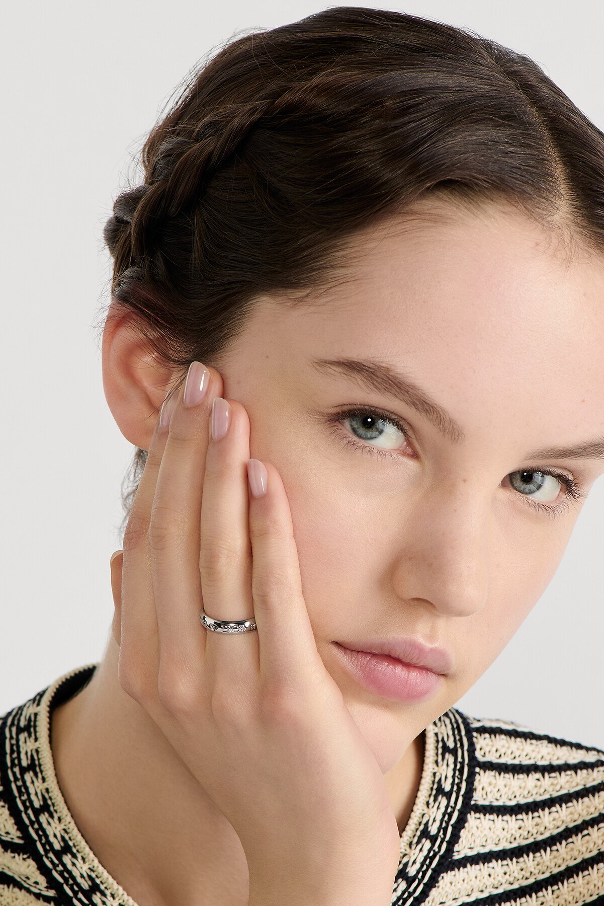 Dior Trésor Ring Silver-Finish Metal 