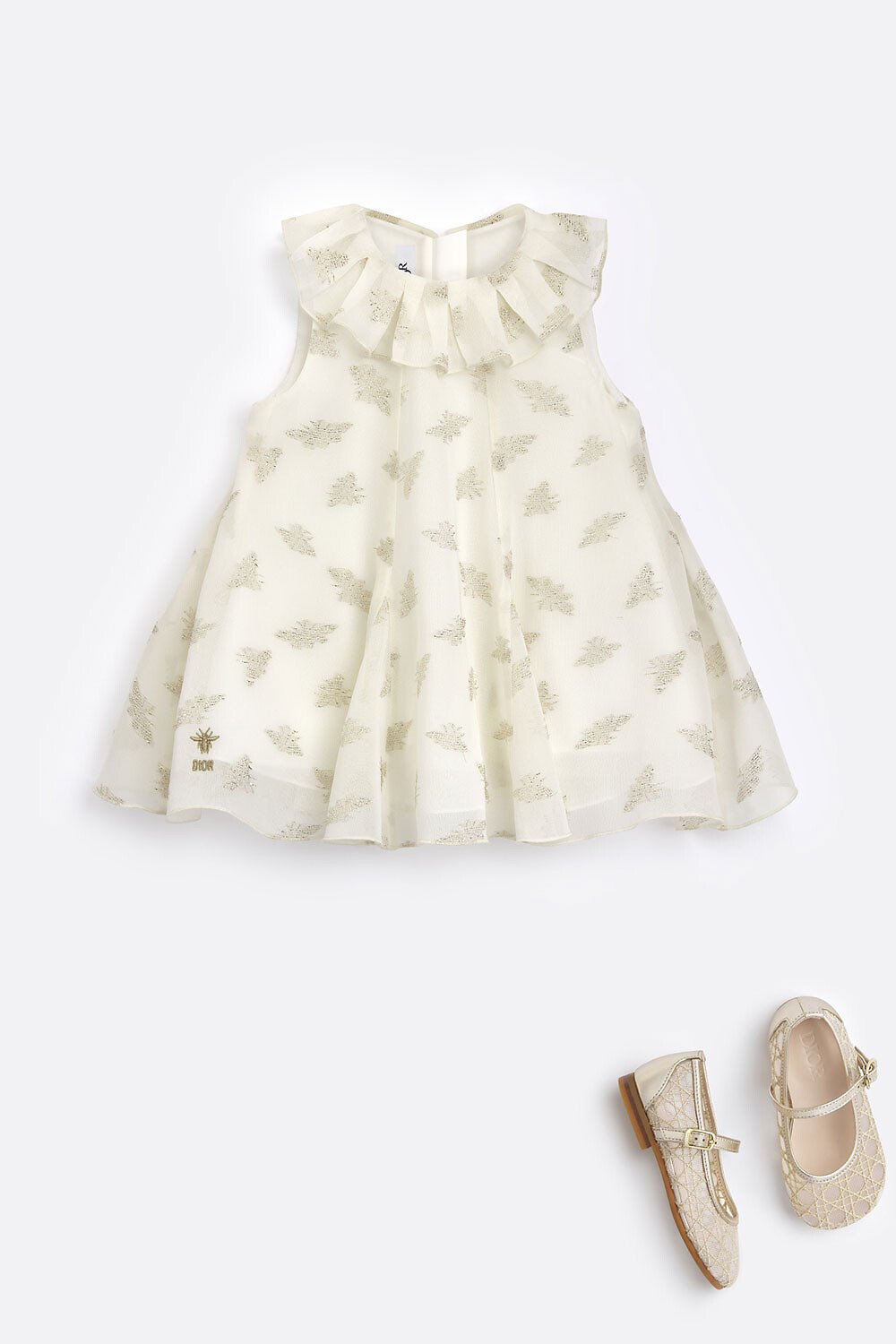 ベビー フレアドレス BEE シフォン 