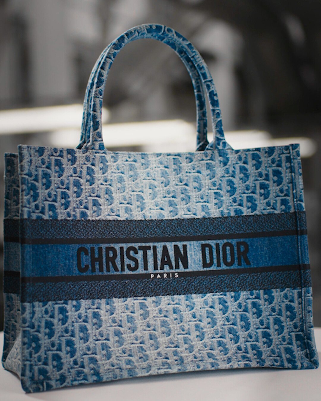 DIOR | 「デニム ディオール オブリーク」ジャカード キャンバスの