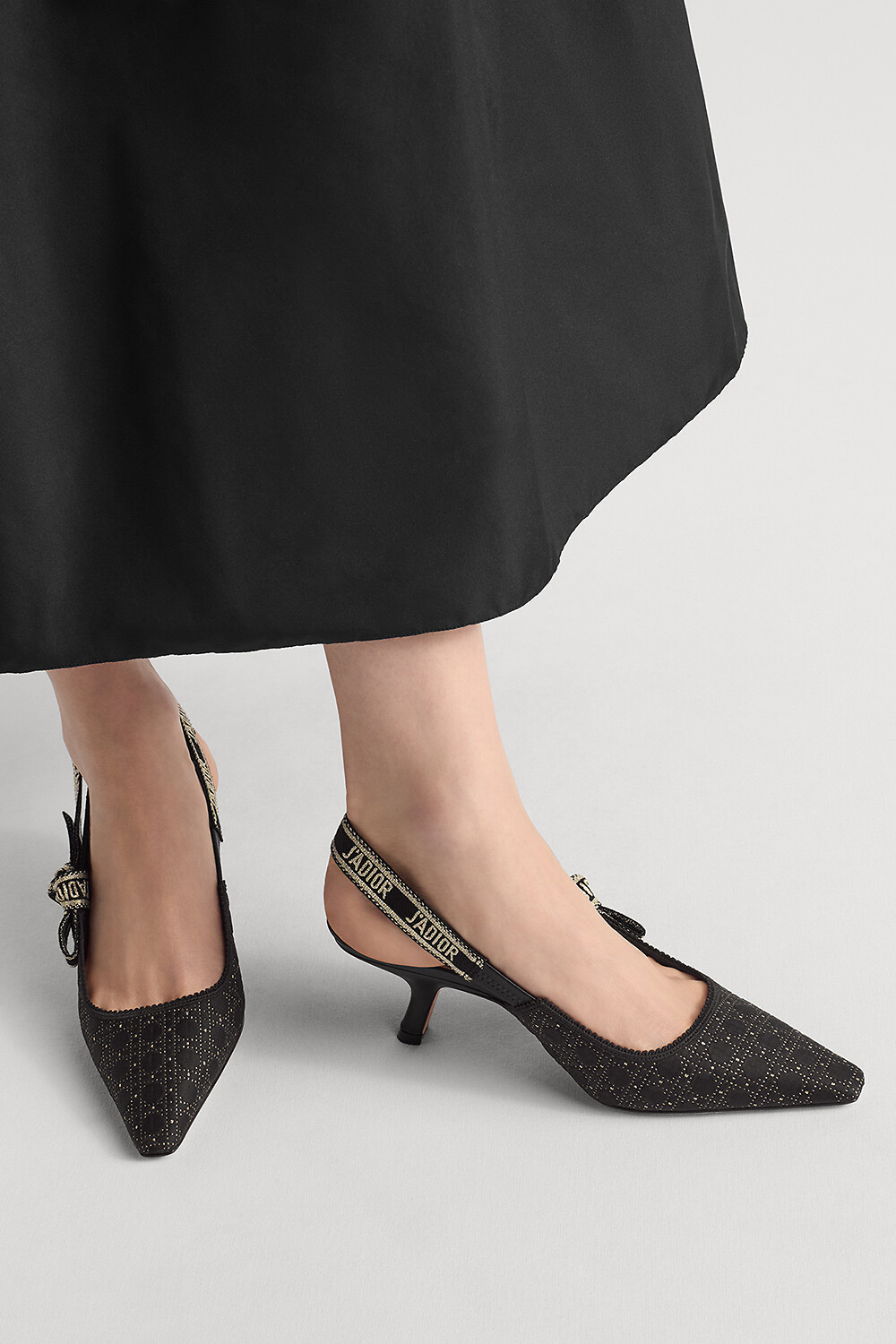 Christian Dior パンプス ゴールドxピンク 4202225E0030 Women's Designer Heels & Pumps | Gold | DIOR