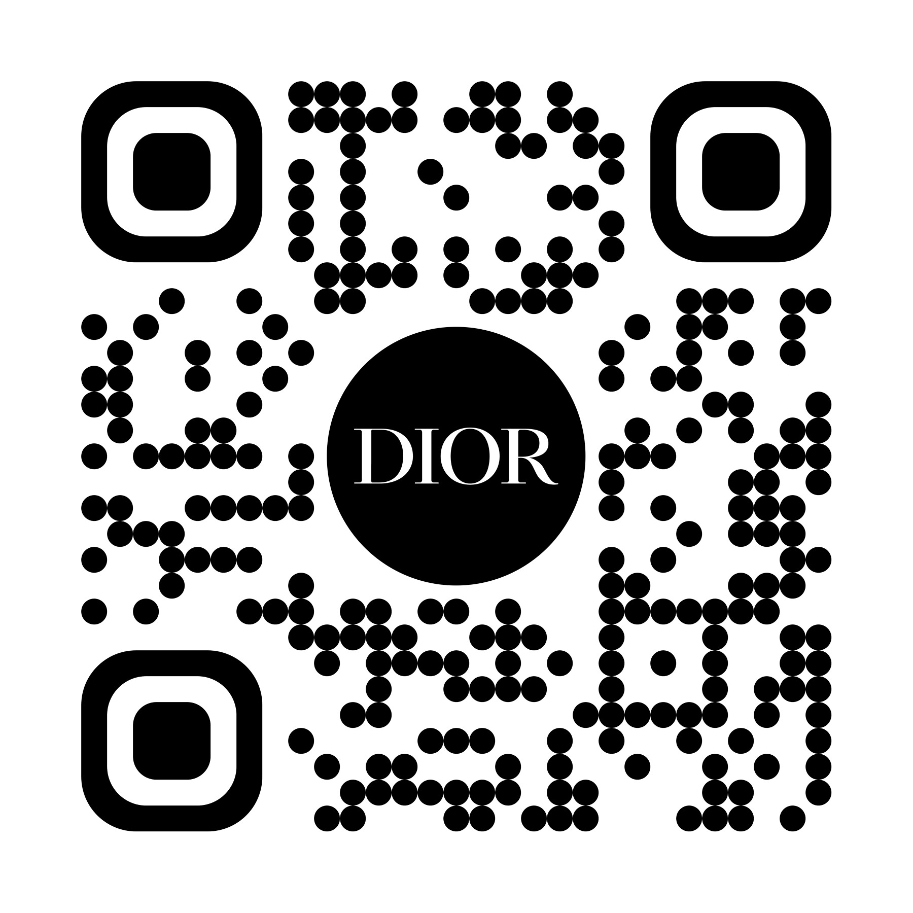 CD Icon Cap Black Cotton | DIOR