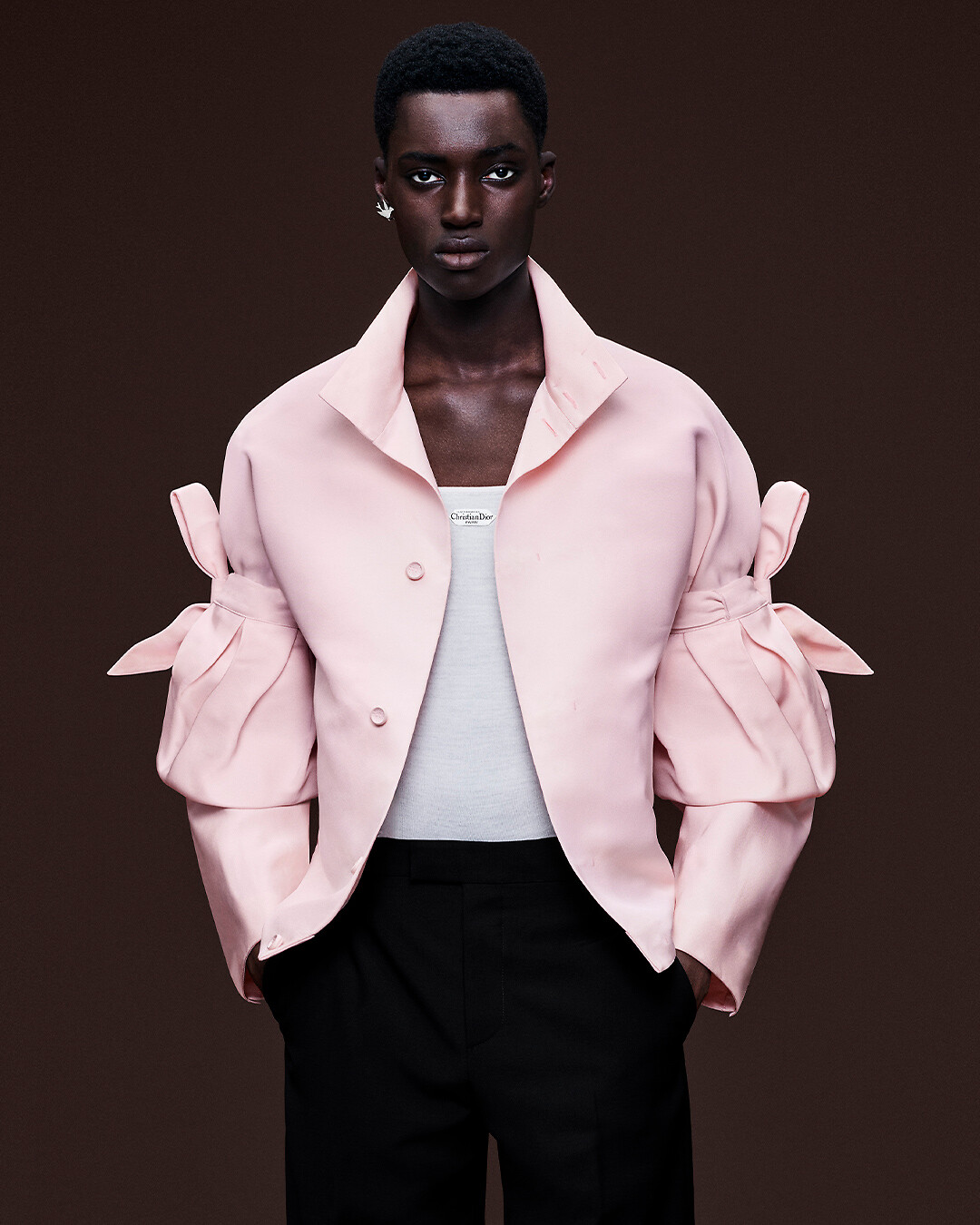 DIORのハンチング DIOR | Dioriviera D-Tulipe クロシュハット コットンブレンド