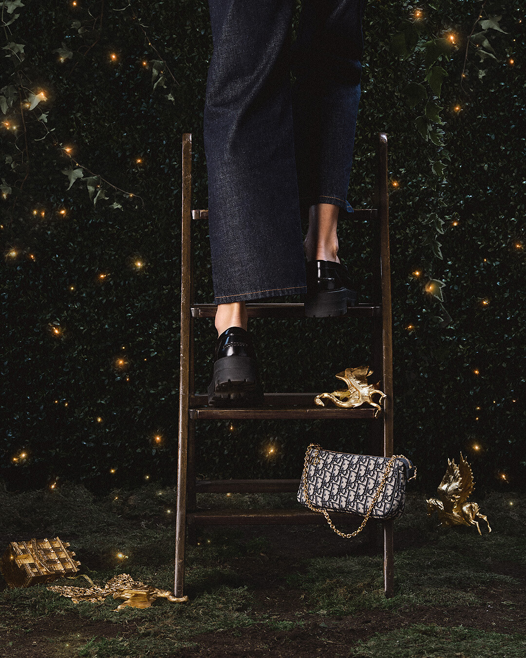 Dior ジャンバースカート 24サイズ D*g*y（ディージーワイ） ジャンパースカート D*g*y dgy ジャンスカ