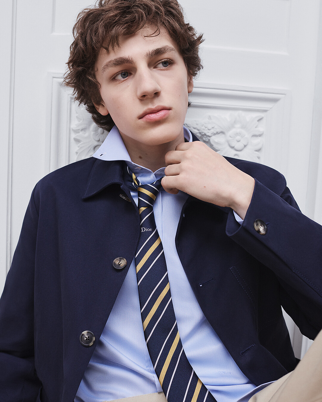 Blouse Multicolor Daisy Garden Silk Twill | DIOR