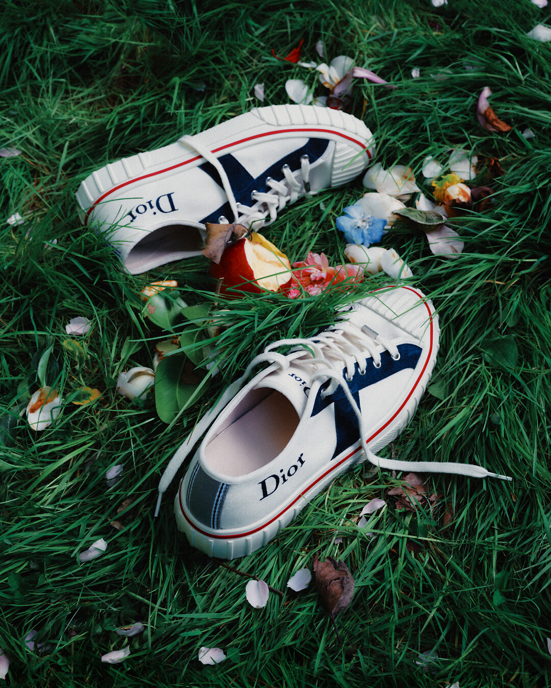 Dior Médaillon Loafer Black and White Lambskin | DIOR