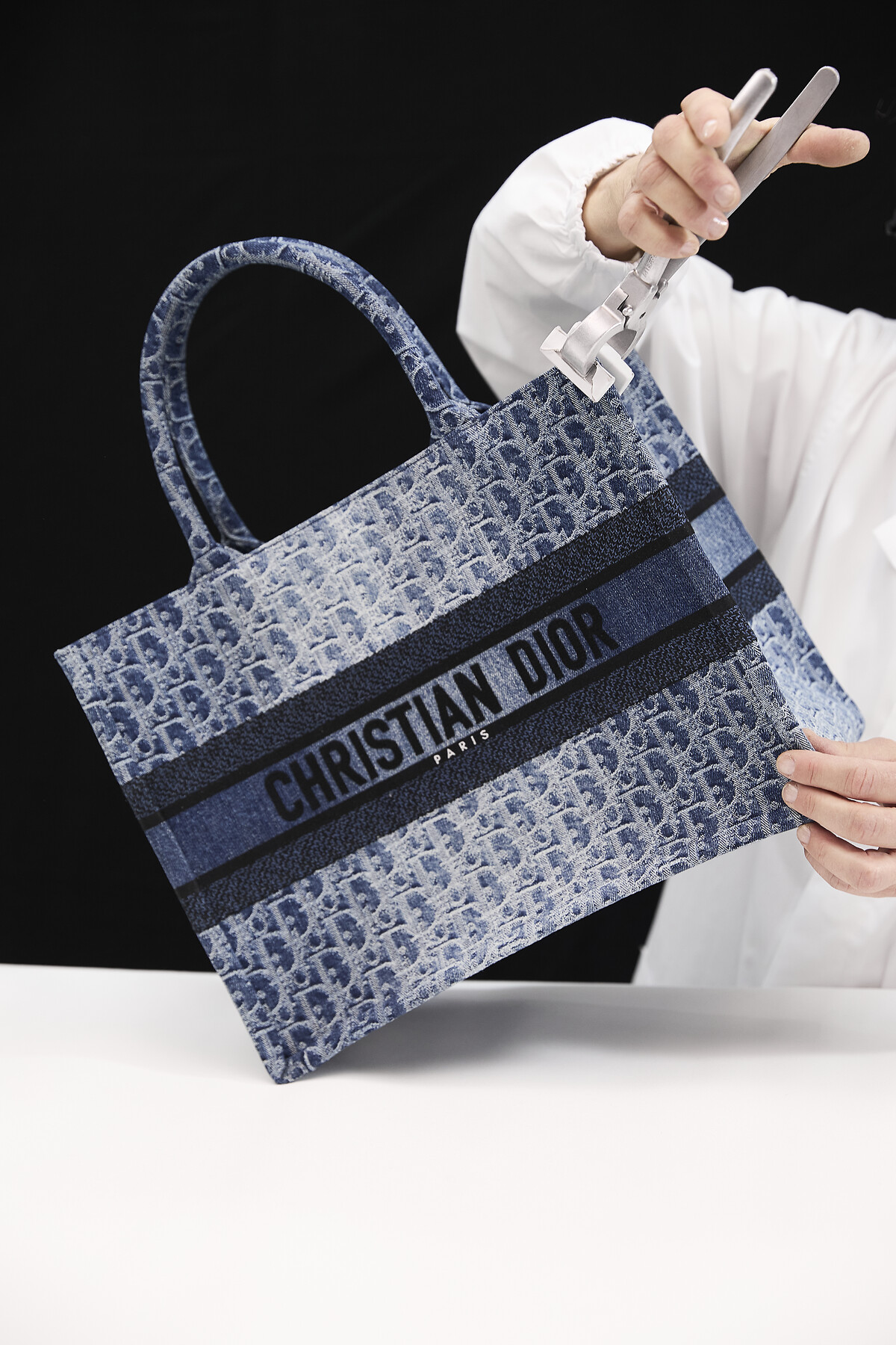 Christian Dior パフューム デニムトートバッグ No.8 Tote Bag Dior