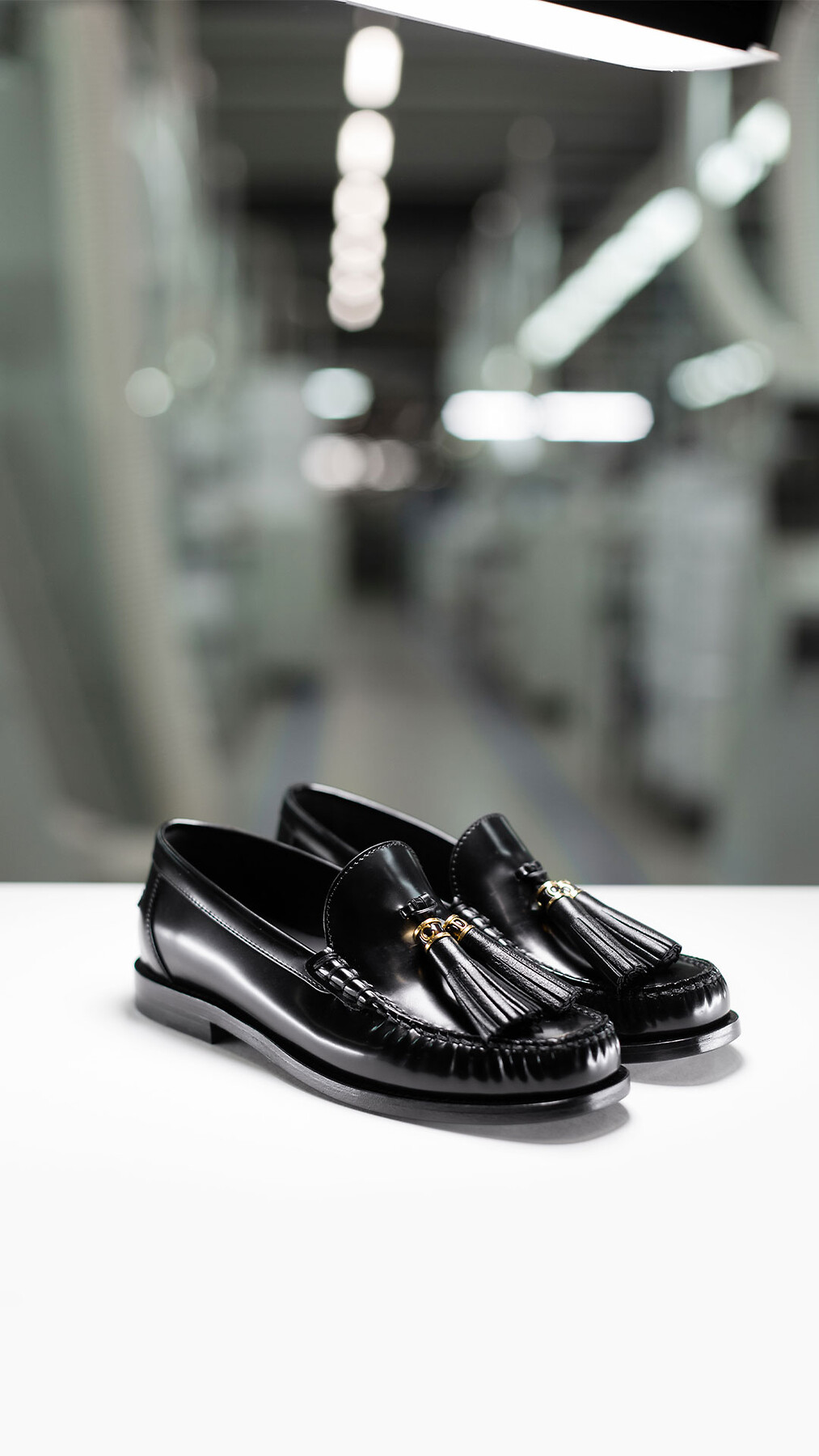 ディオール　ローファー DIOR | Dior Boy プラットフォーム ローファー ブラッシュド カーフスキン