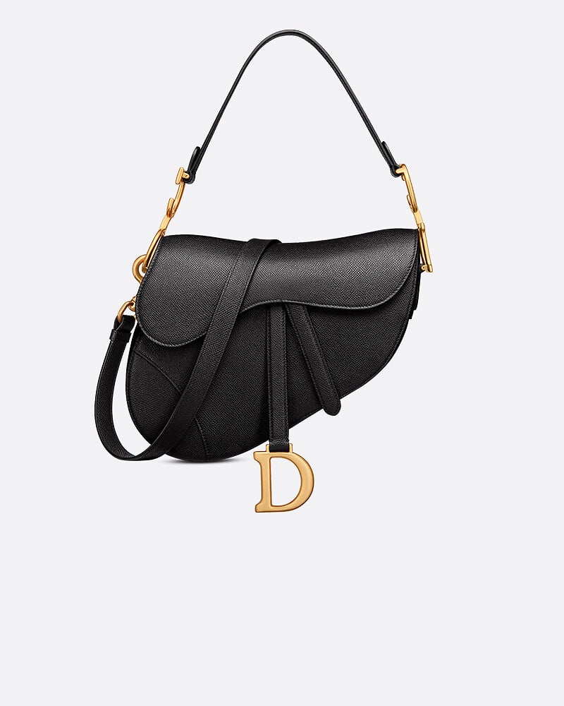 Saddle Bag Blue Dior Oblique Embroidery DIOR