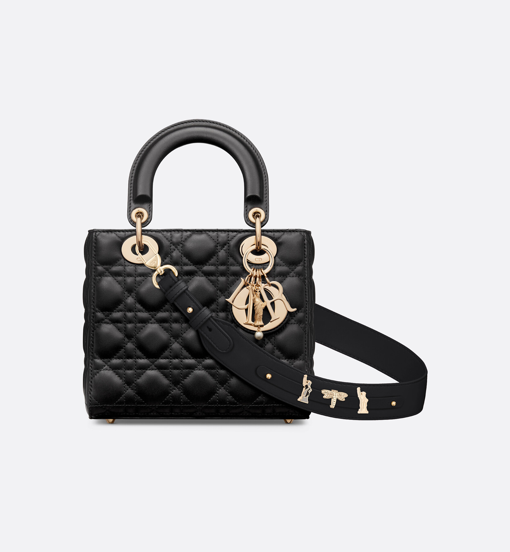 【ヴィンテージ】Rank:S☆Dior Cyan Small Cannage MyABC バック Small Lady Dior My ABCDior Bag Powder Pink Cannage Lambskin